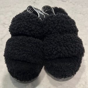 New wo Box Women’s UGG Fluff Yeah Slipper Slide Size 9